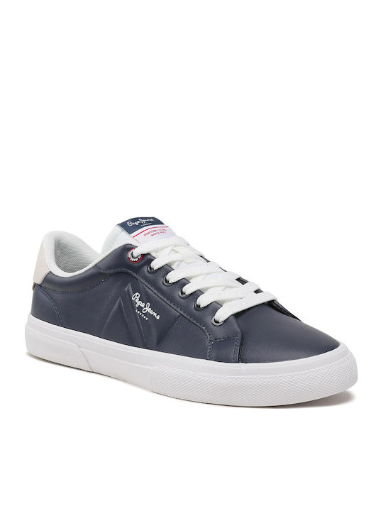 Pepe Jeans Kenton Flag Sneakers Μπλε