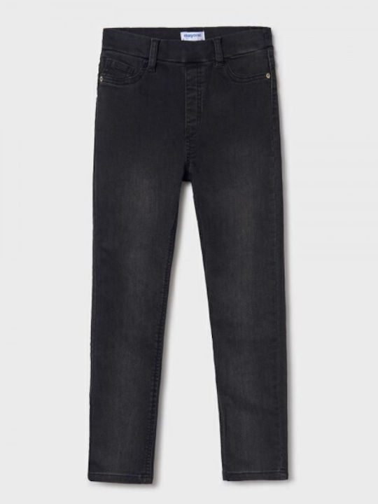 Mayoral Basic Kids' Jeans Trousers Black