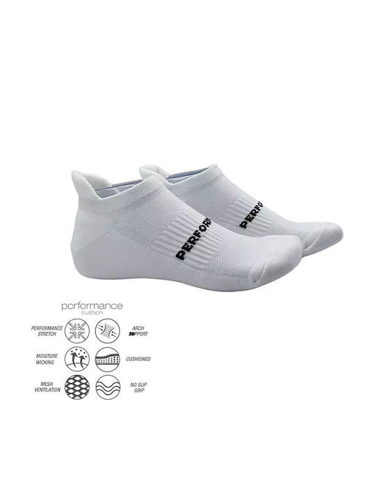 Running Performance В чорапи Чорапи White 1Пакет