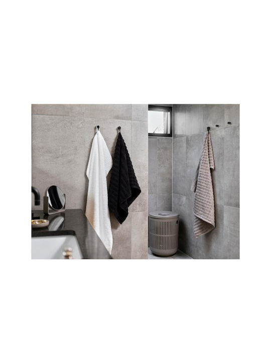 Zone Denmark Bathroom Hooks Magnetic Towel Set 2 Pieces 9 Cm Loop Gray