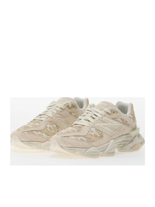 9060 Sneakers Cream Leopard