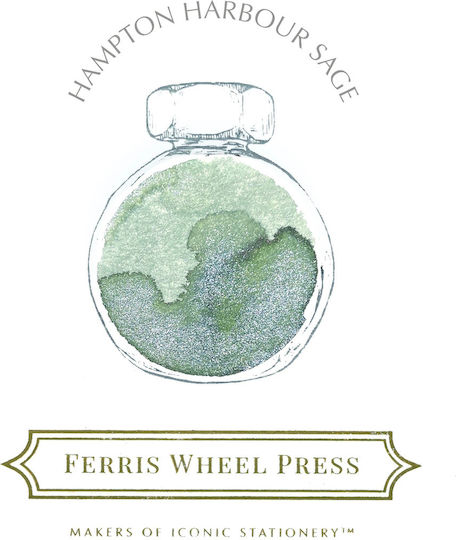 Ferris Wheel Press Replacement Ink for Fountain Pen Green 38ml