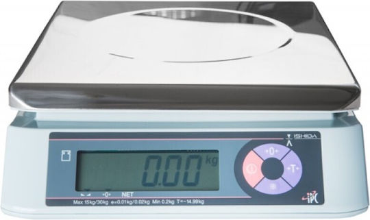 Ishida Elektronisch mit einer Wiegekapazität von 15kg und einer Unterteilung von 5gr