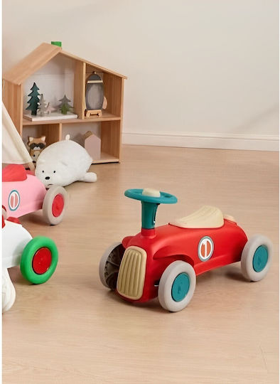 Mașinuță Ride On pentru 12+ luni cu sunete roșie