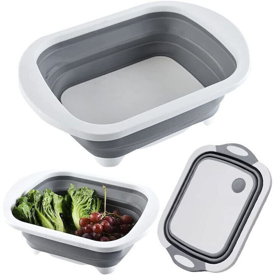 Klappbar Schüssel Rechteckig 40x30cm Gray