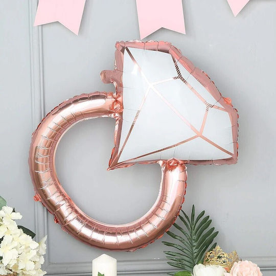 Wedding Balloon Foil Jumbo Pink 60cm
