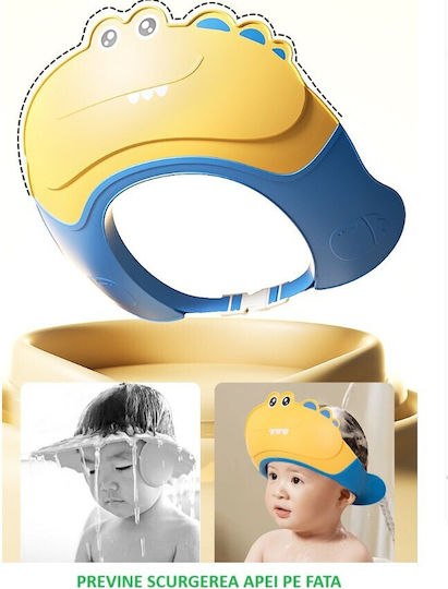 Schutzkappe für das Haarewaschen Yellow / Blue 1Stück