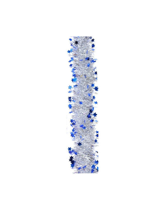 Crăciun Ghirlande Iluminată Plastică Albastru 200cm 1buc