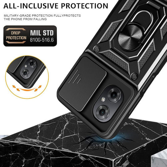 Mad Mask Camshield Back Cover Μεταλλικό Χρυσό (Poco M4 5G)