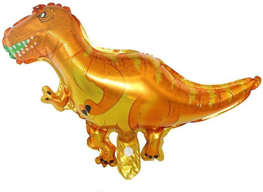 Set 5 Baloane Folie Metalică Flippy Figuri Dinozauri 30 Cm Ambalaj Individual Inclus Pai Umflare Aer Heliu Multicolor