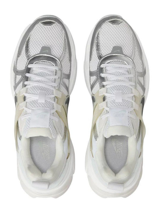 V2k Run Pentru Femei Chunky Adidasi Albi / Argintiu Metalic-Platinum Tint