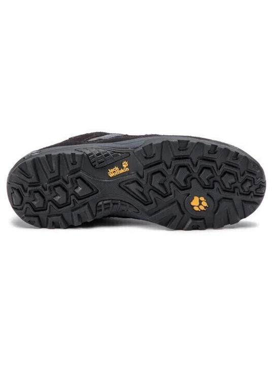 Jack Wolfskin Vojo Hike 2 Texapore Low Ανδρικά Ορειβατικά Παπούτσια Αδιάβροχα Γκρι