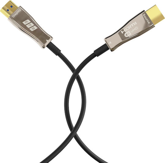 EFB Kabel HDMI-Stecker - HDMI-Stecker 10m Schwarz