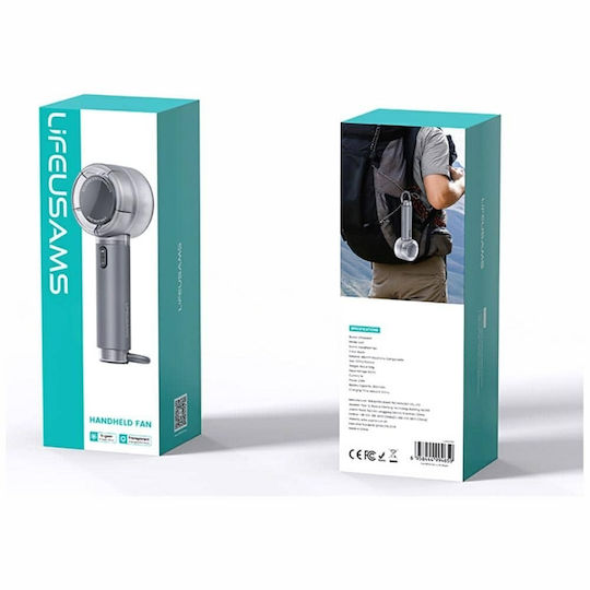 Usams Life Lu01 Weiß Handgehaltene Ventilator