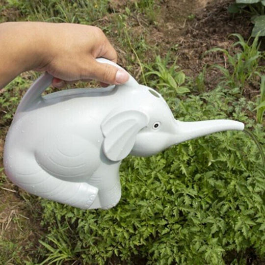 Stropitoare Pentru Copii Flippy Formă Elefant 1500 Ml Udare Plante 19.5x17x11.8 Cm Albastru