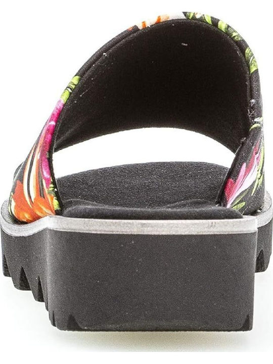 Flache Sandalen für Damen in Schwarz Farbe