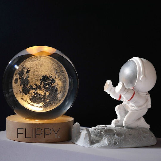 Φωτιστικό LED Θερμό Λευκό Crystal Ball