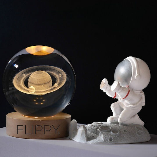 Φωτιστικό LED Θερμό Λευκό Crystal Ball