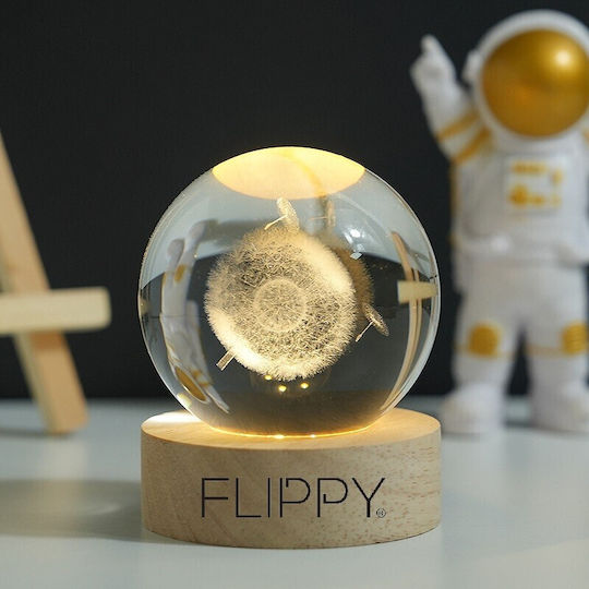 Lustră Decorativă Glob de cristal Alb