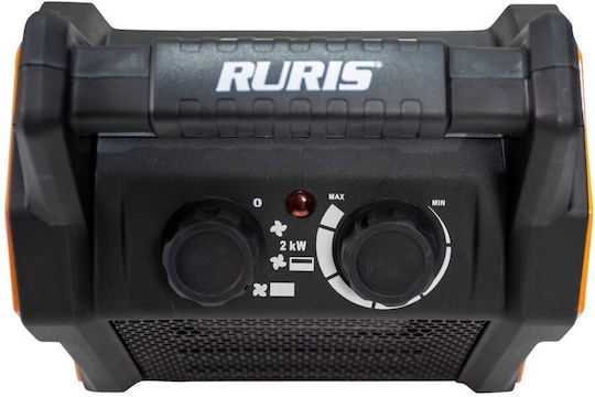 Ruris Vulcano 200s Elektrischer Lufterhitzer 2000w