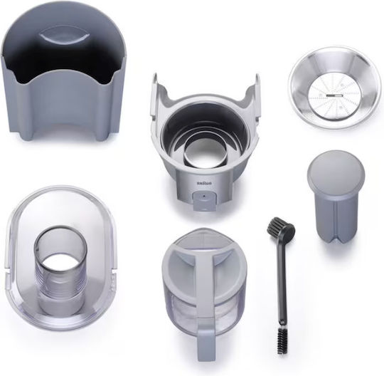 Braun Multiquick 7 J700 Αποχυμωτής 1000W Inox Ασημί
