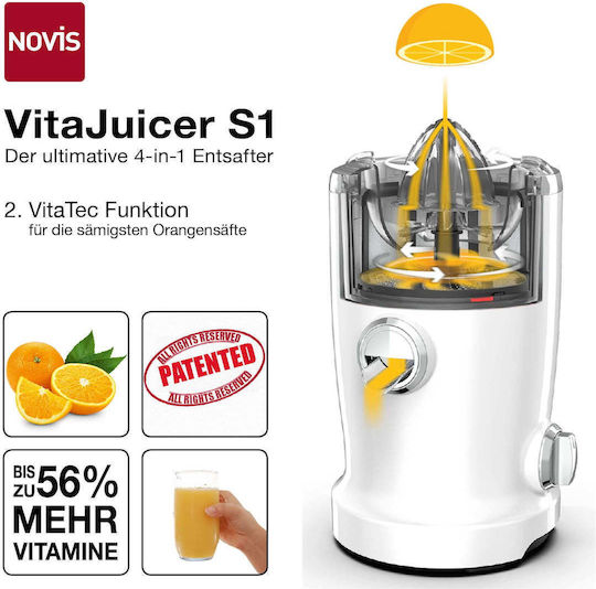 Novis VitaJuicer Αποχυμωτής 240W Κόκκινος