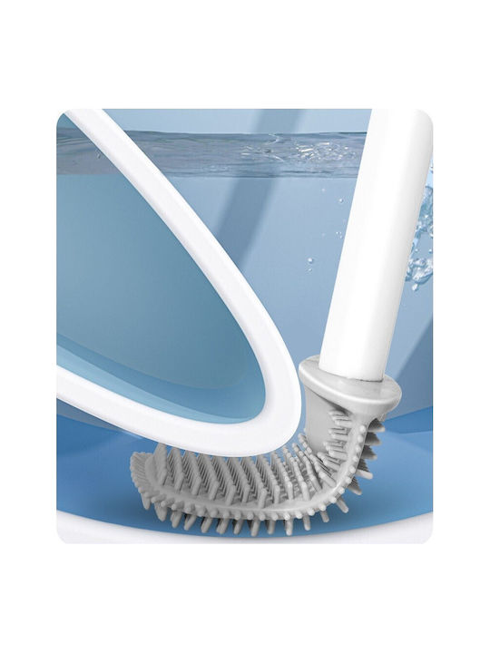 Plastic Coș de gunoi pentru baie Gri