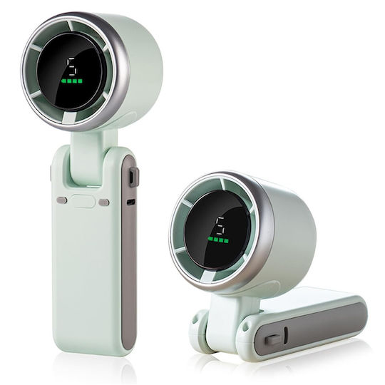 Ventilator De Mână USB Fără Lamele 7W Verde