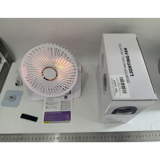 Ventilator USB Alb