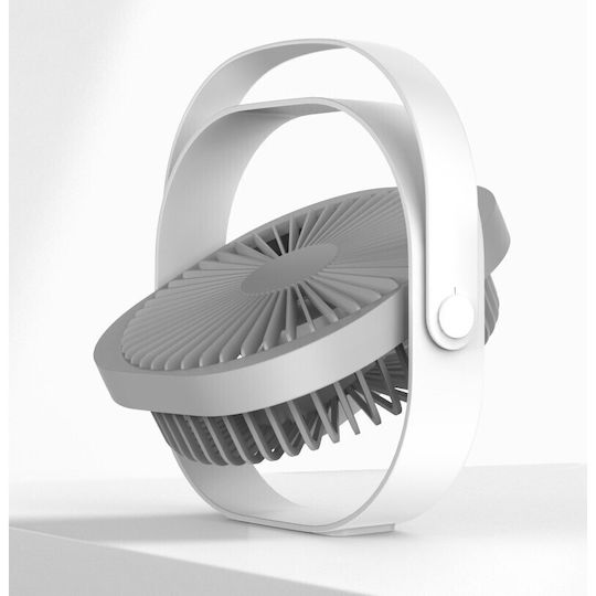 Ventilator de Mână USB Alb