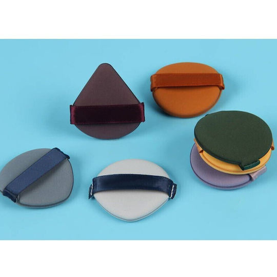 Set De 7 Bureței De Machiaj Flippy Reutilizabili Pentru Umed Uscat Pulbere 5.5 X 5.5 X 0.9 Cm Multicolor