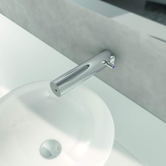 Ideal Standard Sensorflow Built-in Faucet Spout for for Bathroom Sink 1 Exit Silver