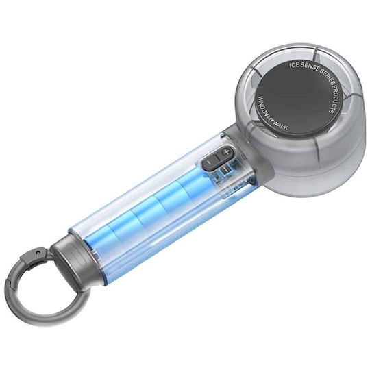 Usams Handgehaltene Ventilator Elektrisch Ohne Flügel Schwarz LU01FS01