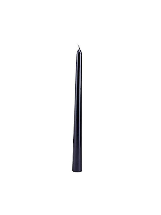 Dekoratives Kerze Kegel Schwarz 50gr
