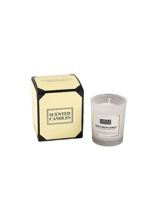 Lumânare Aromatică din Soia în Borcan cu Miros de Rose 50gr