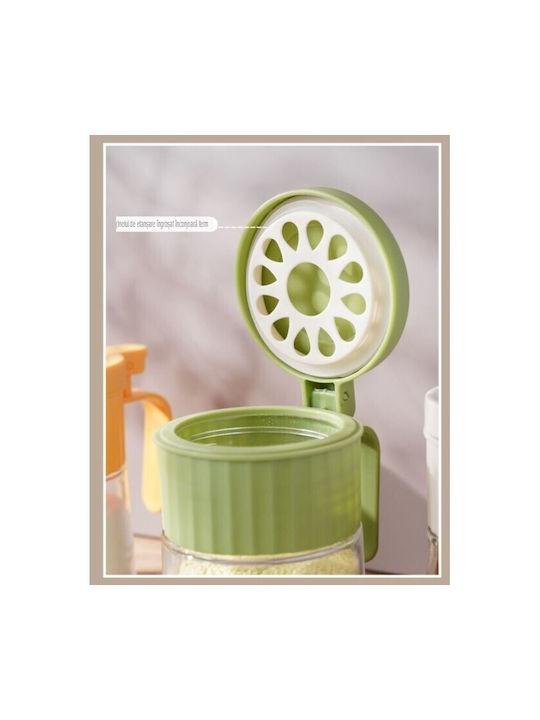 Vaza pentru Zahăr cu capac Sticlă Verde 180ml