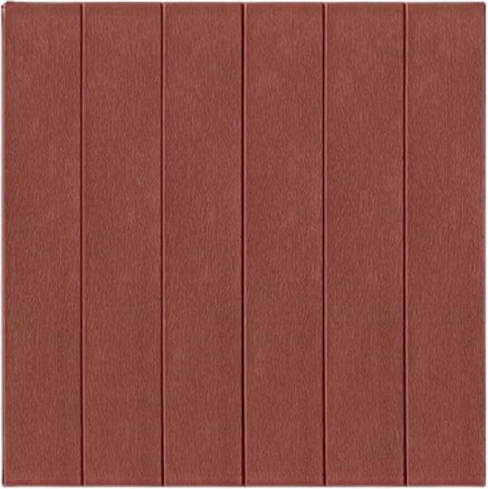 Panouri Decorative 3D Din PVC Autoadezive Roșii 70x70cm 10 Bucăți