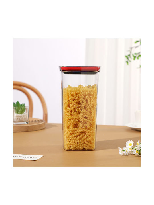 Caseta Pentru Cereale / Paste / Cafea / Zahăr Cu Capac Din Plastic Transparent 2000ml