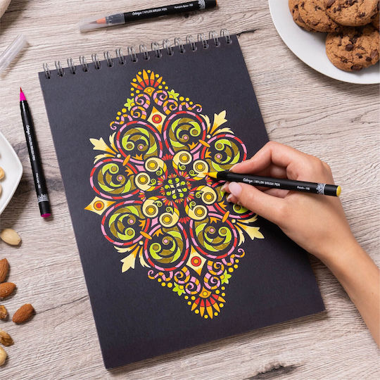Coloring Book Colorya Night Vol Ii Mandala A4 Anti-stress 30 Pages