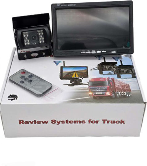 Waterproof Car Reverse Camera with Screen Universal