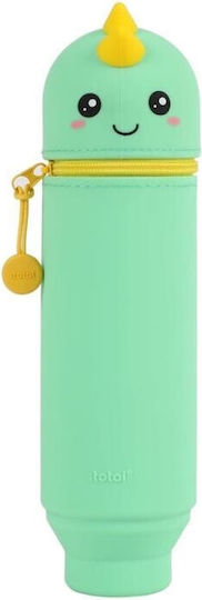I-Total Pencil Case Silicone Barrel Green