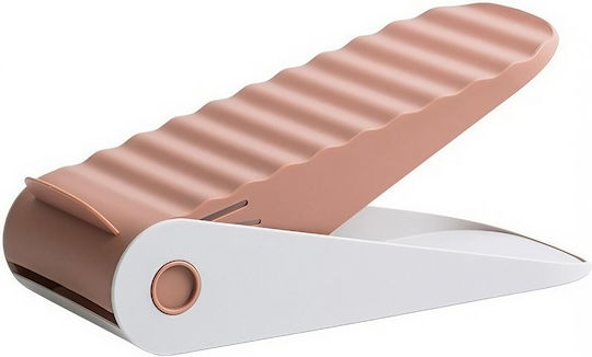 Bază Din Plastic Pentru Depozitarea Pantofilor Roz 25.5x11x7.5cm