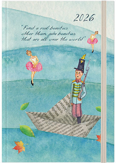 Tagebuch 2026 12x17 Täglich Fairytale A