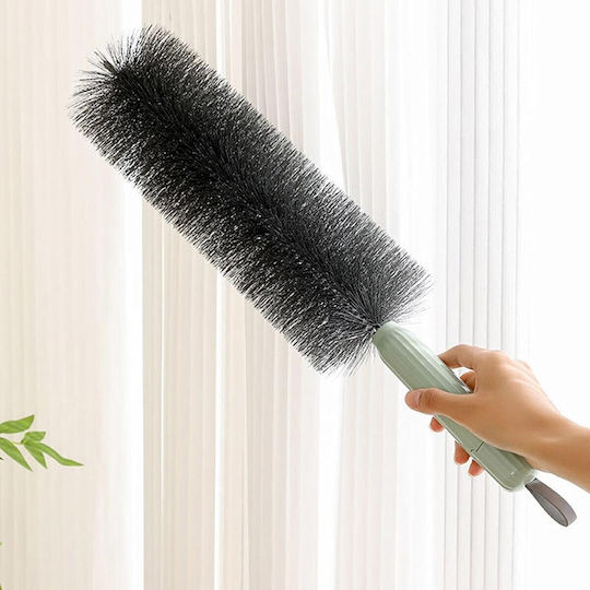 Flippy Perie de Curățare Multifuncțională 2în1 pentru Praful 38 X 11 Cm Burete Perie Verde
