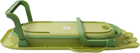 Foldable Baby Bath Green