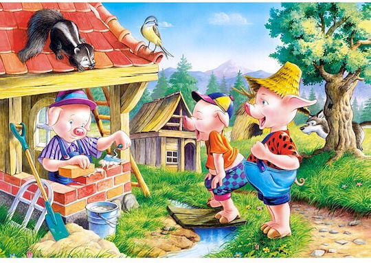 Lemnos Puzzle pentru Copii pentru 3+ ani+ Ani 60buc