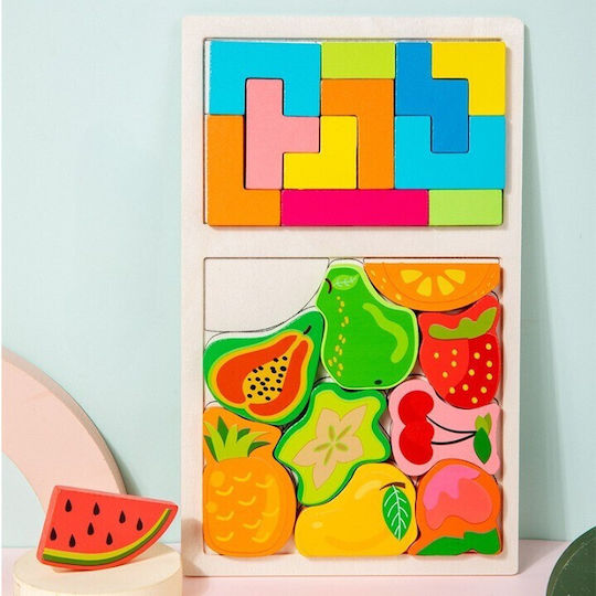Holz Kinderpuzzle für 3+ Jahre alt+ Jahre 21pcs