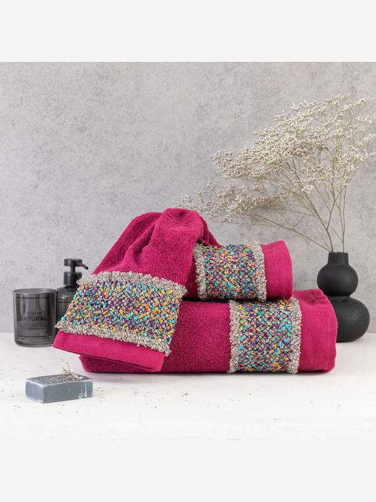 Borea Bath Towels Set 2 pcs Jules Petrol