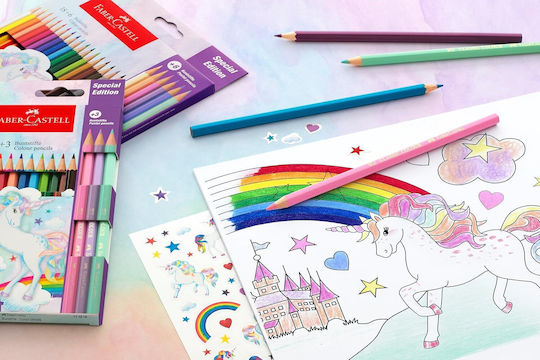 Unicorn Ξυλομπογιές Σετ 13 χρώματα 111219
