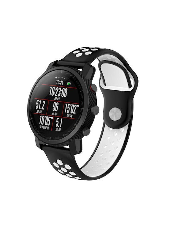 Watch Strap Silicone with Pin Black (Amazfit Stratos)